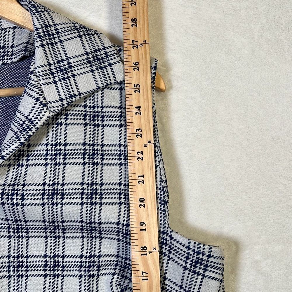 V-Neck Thick Material One Piece Patterned Tunic S… - image 3